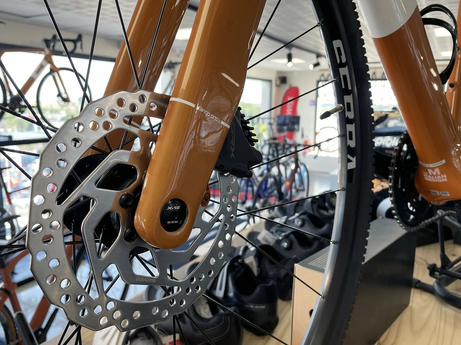 3T Bikes 3T Exploro Pro GRX 2x Vélo Gravel Orange 2022 6 3T Bikes 3T Exploro Pro GRX 2x Vélo Gravel Orange 2022 – Image 6