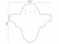 All-mountain-style AMS Garde Boue Avant Maori Mud Guard -Pas Cher Vtt Magasin ams garde boue avant maori mud guard 2