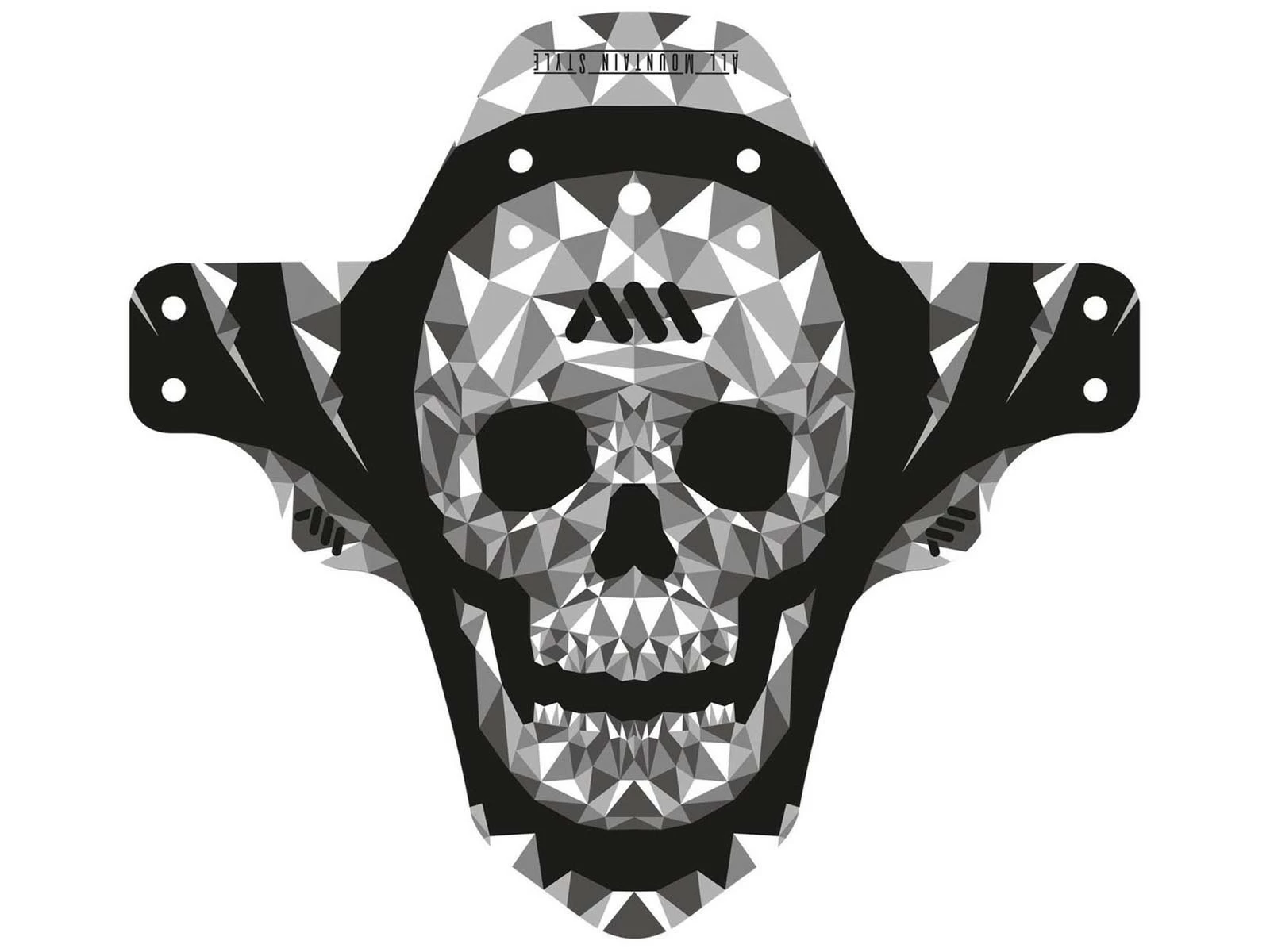 All-mountain-style AMS Garde Boue Avant Skull Mud Guard 2 All-mountain-style AMS Garde Boue Avant Skull Mud Guard – Image 2