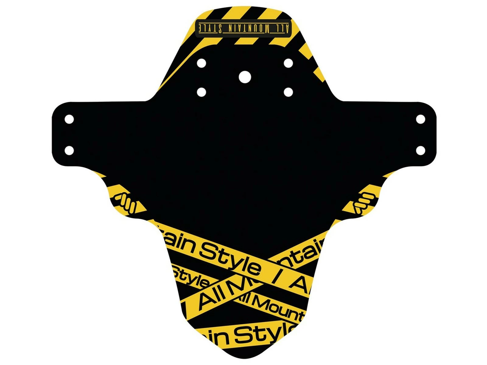 All-mountain-style AMS Garde Boue Avant Toxic Jaune 2 All-mountain-style AMS Garde Boue Avant Toxic Jaune – Image 2