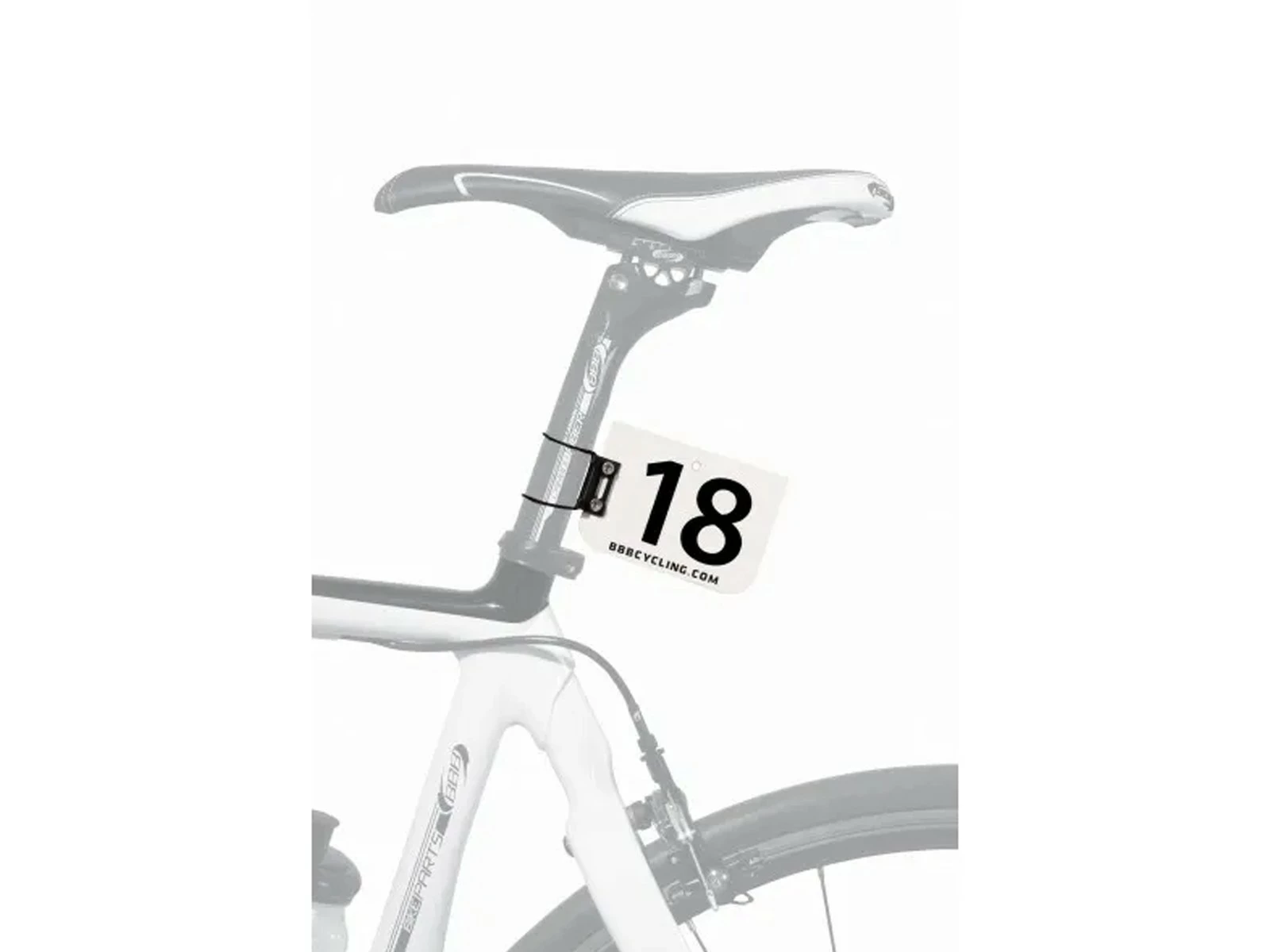 BBB Support De Plaque De Numéro De Course Pour Tige De Selle 3 BBB Support De Plaque De Numéro De Course Pour Tige De Selle – Image 3