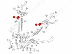 BMC Bouchons D'extension Pour V-Cockpit TM01 - 300961