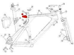 BMC Collier Tige De Selle Timemachine (arrière) - 300657 -Pas Cher Vtt Magasin bmc collier tige de selle timemachine arriere 300657 2