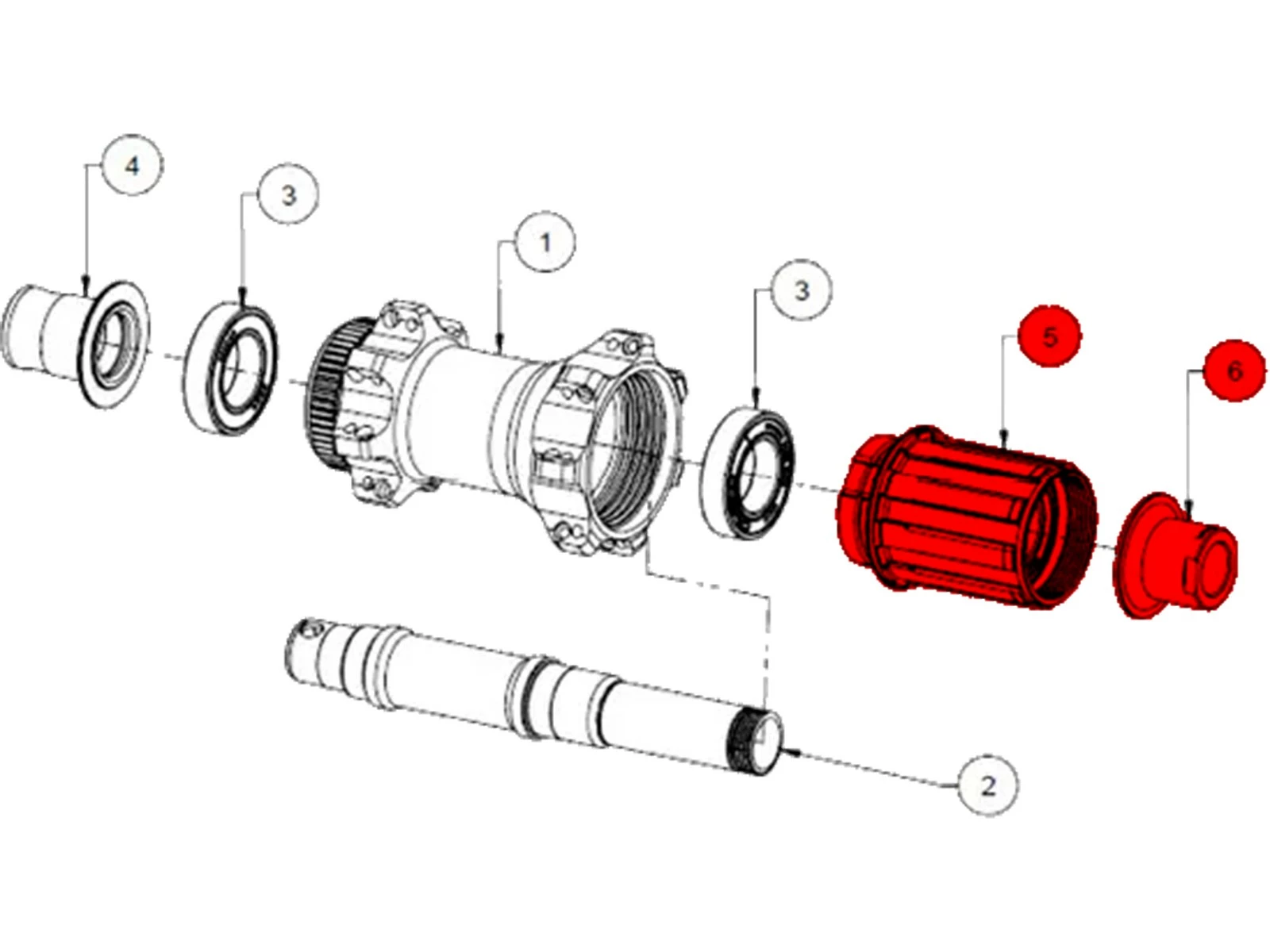 BMC Corps De Roue Libre XDR CRD-351 (all MY) / CRD-321/400/501/XRD-522 (MY22) 2 BMC Corps De Roue Libre XDR CRD-351 (all MY) / CRD-321/400/501/XRD-522 (MY22) – Image 2