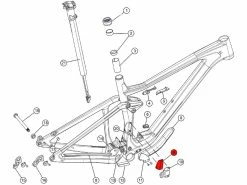 BMC Couvercle De Dérailleur Avant Speedfox Agonist 301195