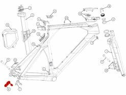 BMC Dropout 59 Patte De Dérailleur 301093 (direct-mount Shimano) -Pas Cher Vtt Magasin bmc dropout 59 patte de derailleur 301093 direct mount shimano 3