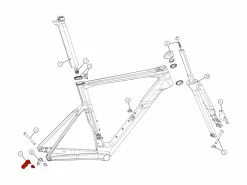 BMC Dropout 59 Patte De Dérailleur 301093 (direct-mount Shimano) -Pas Cher Vtt Magasin bmc dropout 59 patte de derailleur 301093 direct mount shimano 4