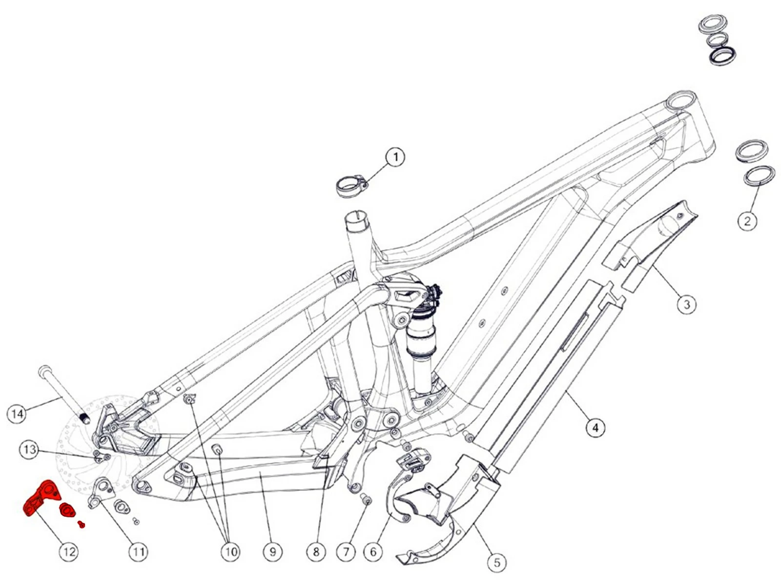 BMC Dropout 63 Patte De Dérailleur Trailfox AMP 301235 (direct-mount Shimano) 2 BMC Dropout 63 Patte De Dérailleur Trailfox AMP 301235 (direct-mount Shimano) – Image 2