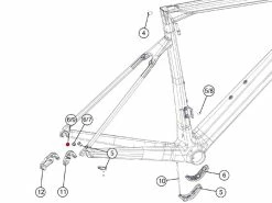 BMC ETap Plug Kit N°6 (10 Pièces SRAM AXS) 301103 -Pas Cher Vtt Magasin bmc etap plug kit n6 10 pieces sram axs 301103 2