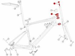 BMC Jeu De Direction Avec Topcone Bas Pour Roadmachine 01/ 02 / AMP - 302093