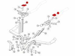 BMC Plaques Des Extensions V-Cockpit TM01 - 300834