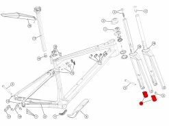 BMC Protège Fourche URS Avant 2022 - 302111 -Pas Cher Vtt Magasin bmc protege fourche urs avant 2022 302111 2