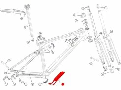 BMC Protège Tube Diagonal URS - 302089
