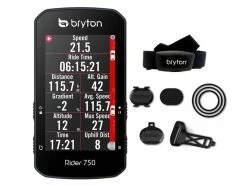 BRYTON GPS Rider 750 T + Ceinture Cardio + Cadence + Vitesse