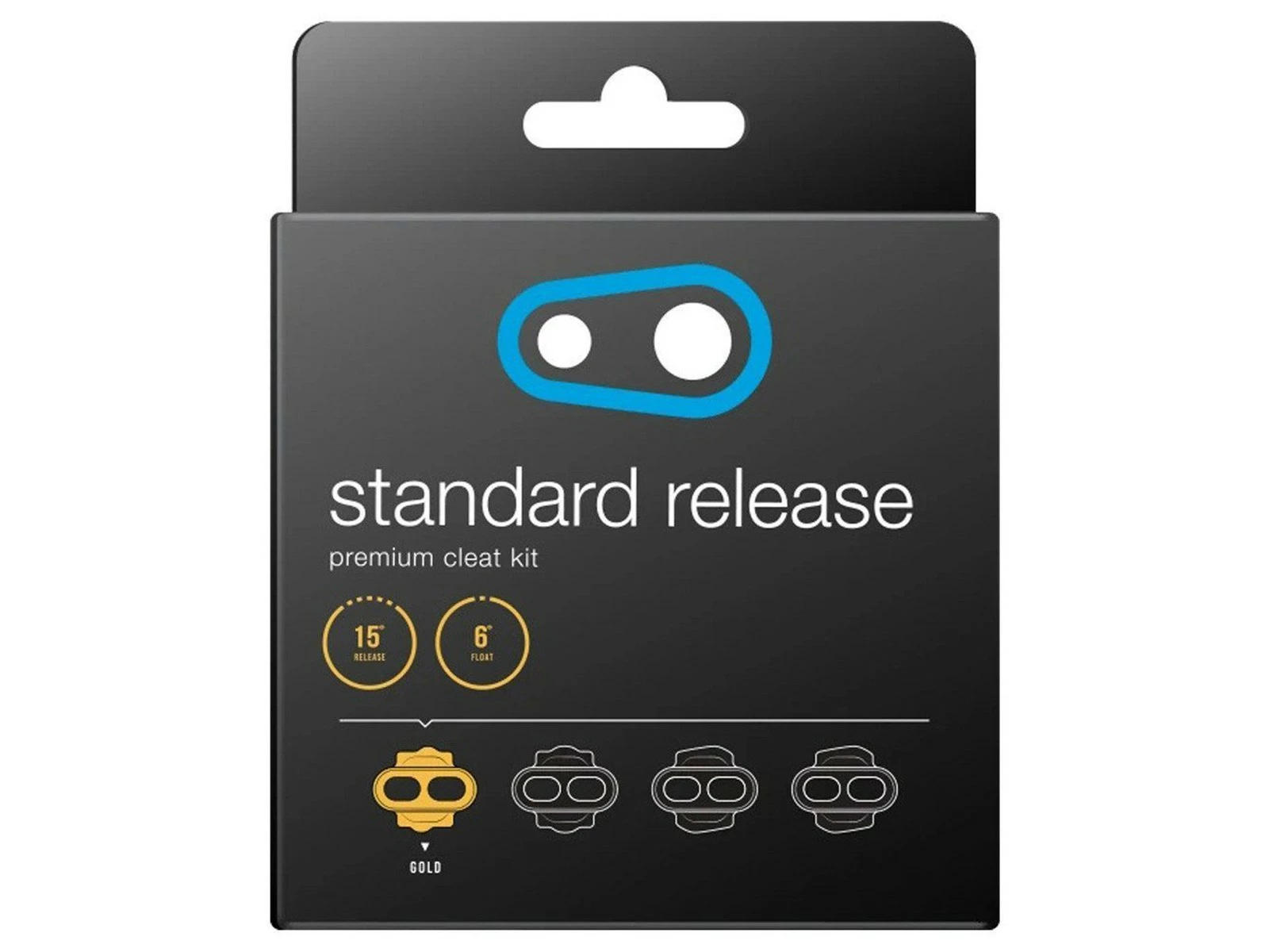 CRANKBROTHERS Kit De Cales Standard Release 6° Premium Doré 3 CRANKBROTHERS Kit De Cales Standard Release 6° Premium Doré – Image 3