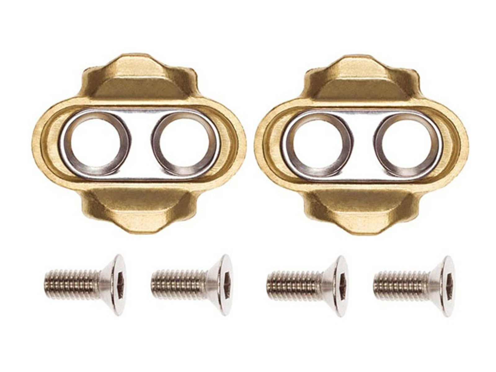 CRANKBROTHERS Kit De Cales Standard Release 6° Premium Doré 1 CRANKBROTHERS Kit De Cales Standard Release 6° Premium Doré