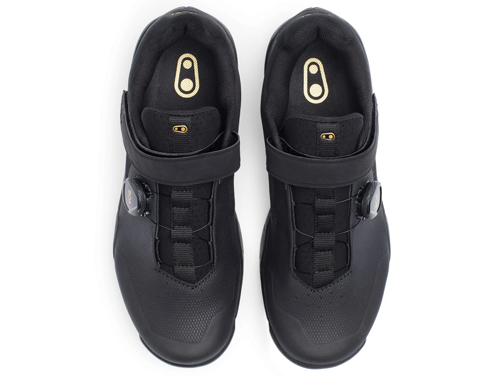 CRANKBROTHERS Mallet E BOA Clipin Chaussures VTT Enduro Black Gold 7 CRANKBROTHERS Mallet E BOA Clipin Chaussures VTT Enduro Black Gold – Image 7