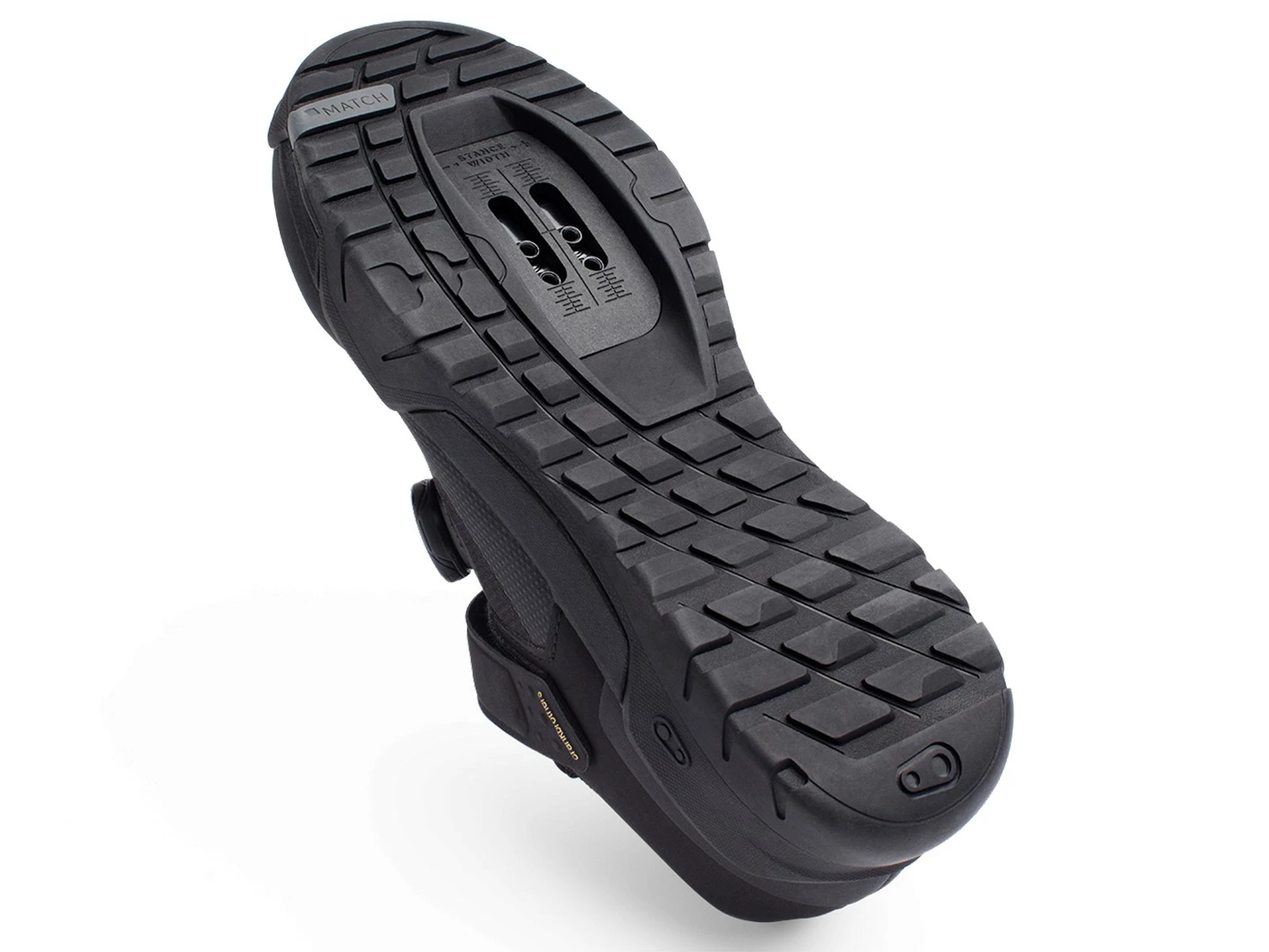 CRANKBROTHERS Mallet E BOA Clipin Chaussures VTT Enduro Black Gold 8 CRANKBROTHERS Mallet E BOA Clipin Chaussures VTT Enduro Black Gold – Image 8