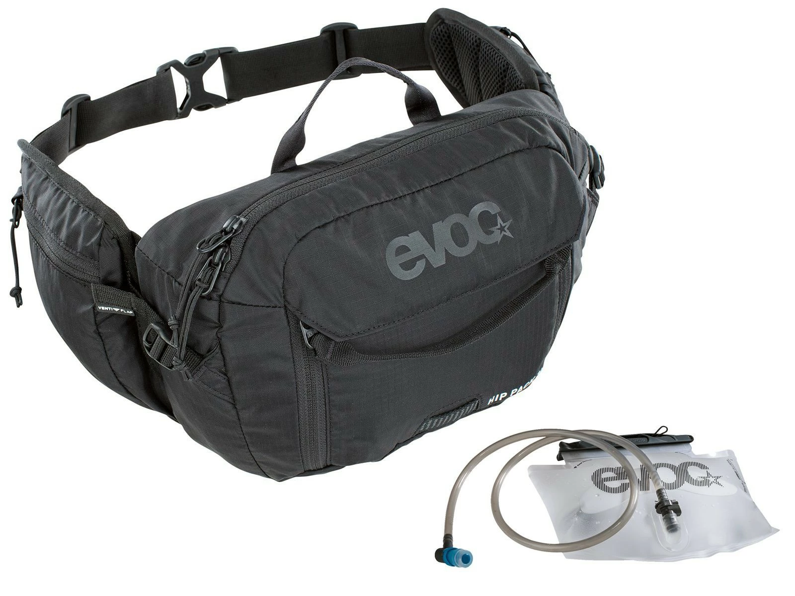 EVOC Sac Banane Hip Pack 3 Litres + Poche D'eau 1,5 Litres 1 EVOC Sac Banane Hip Pack 3 Litres + Poche D'eau 1,5 Litres