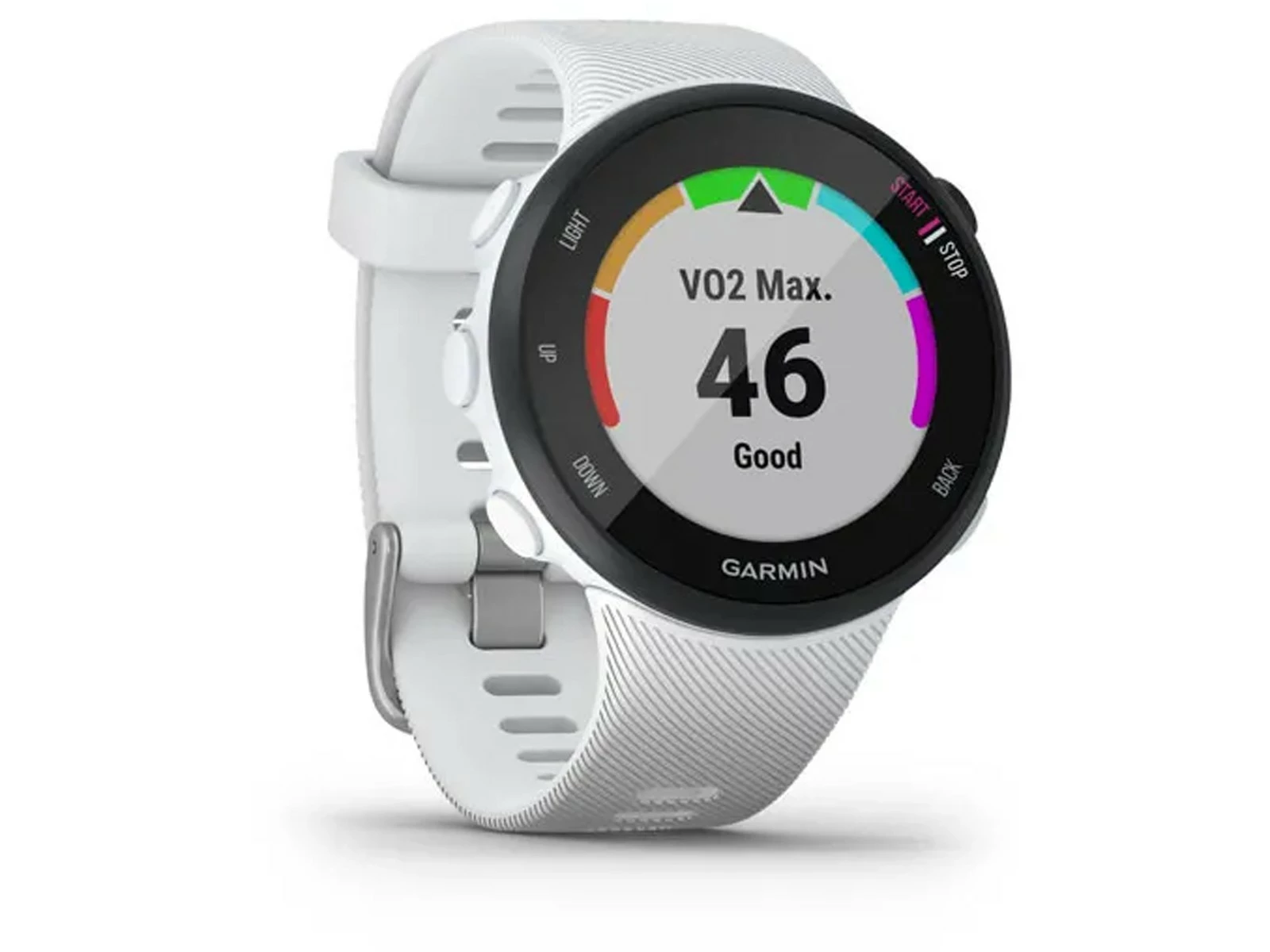 GARMIN Forerunner 45S Blanche 39mm Montre Connectée GPS 2 GARMIN Forerunner 45S Blanche 39mm Montre Connectée GPS – Image 2