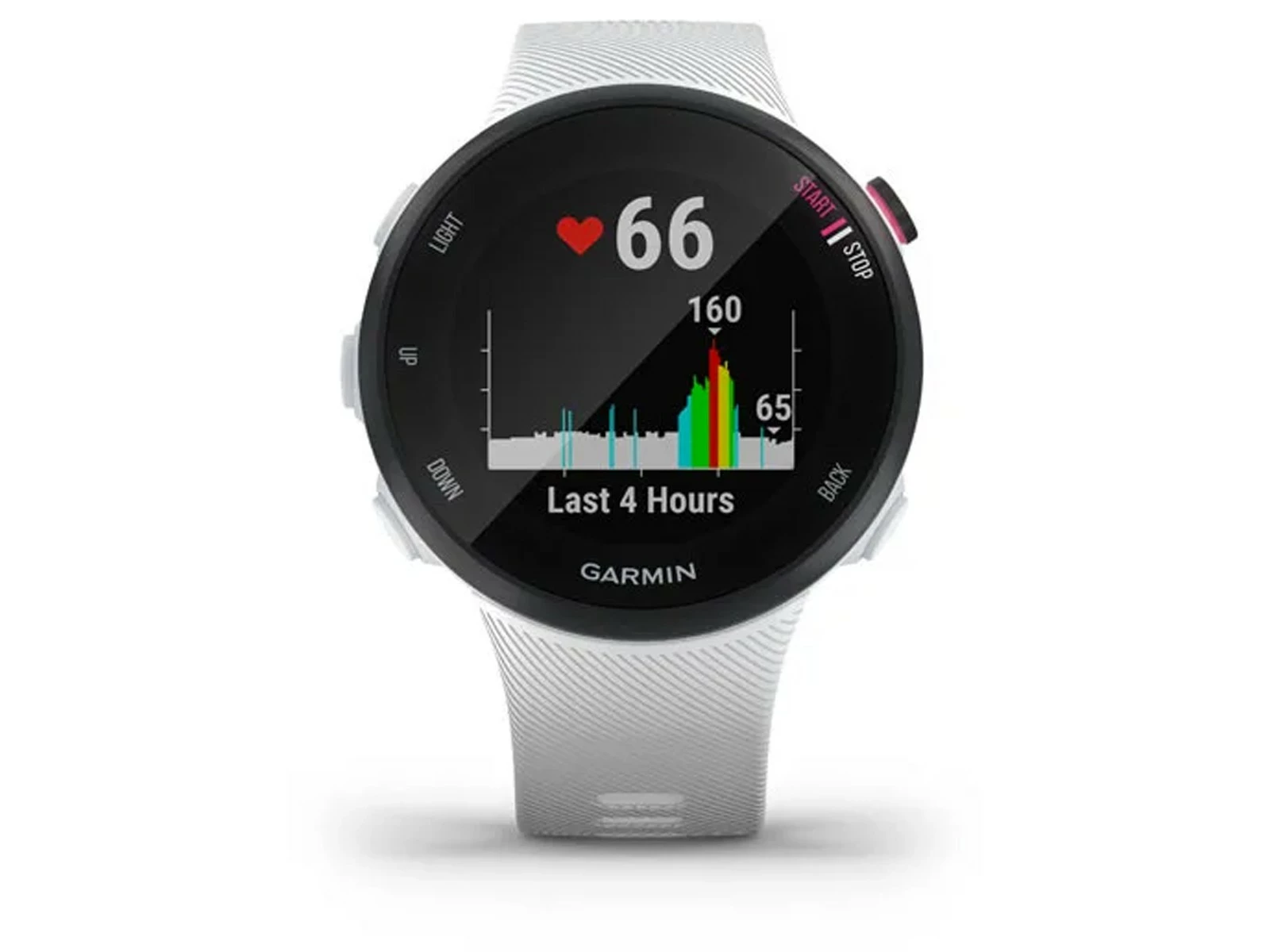 GARMIN Forerunner 45S Blanche 39mm Montre Connectée GPS 5 GARMIN Forerunner 45S Blanche 39mm Montre Connectée GPS – Image 5
