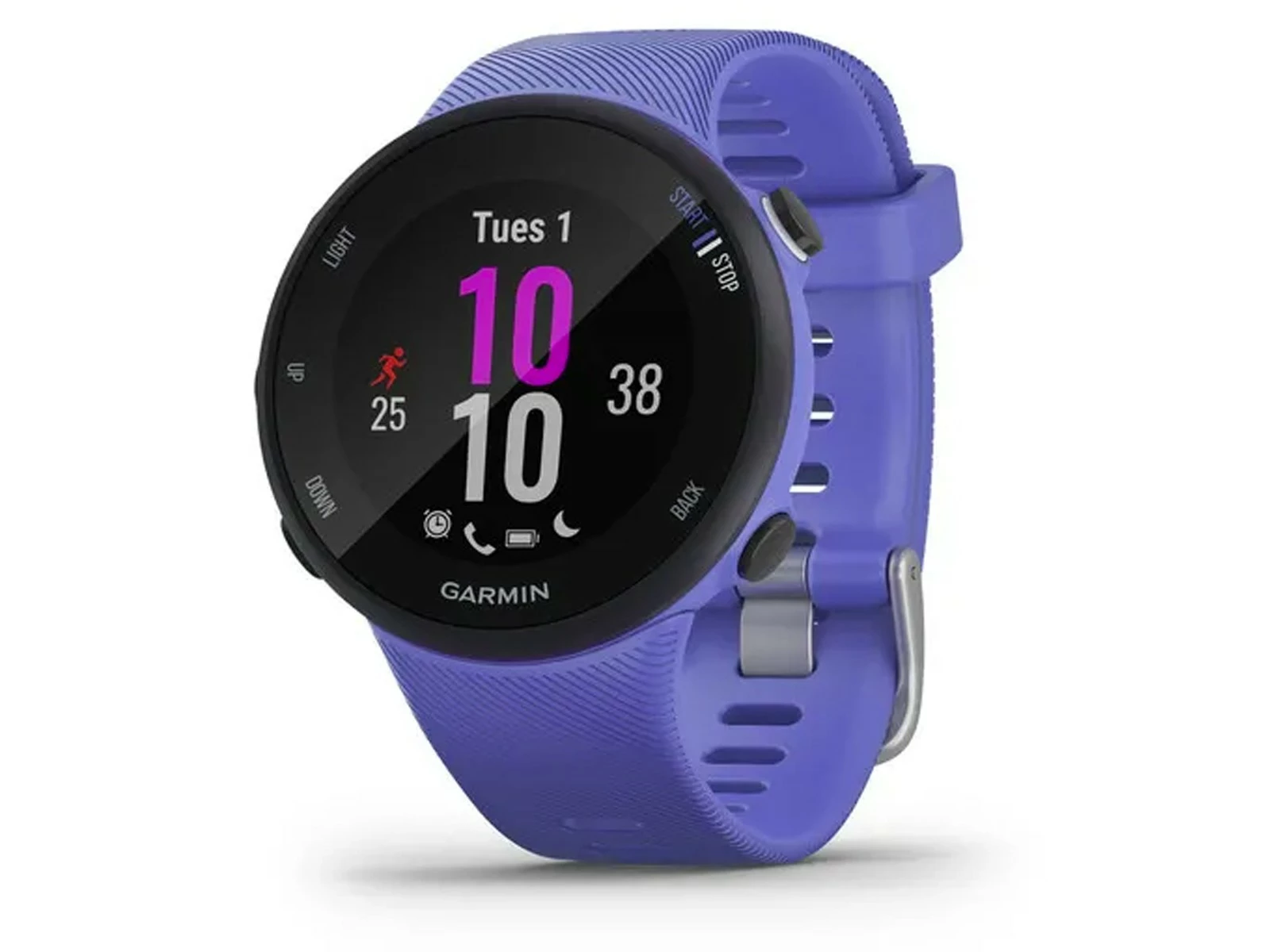 GARMIN Forerunner 45S Iris 39mm Montre Connectée GPS 1 GARMIN Forerunner 45S Iris 39mm Montre Connectée GPS