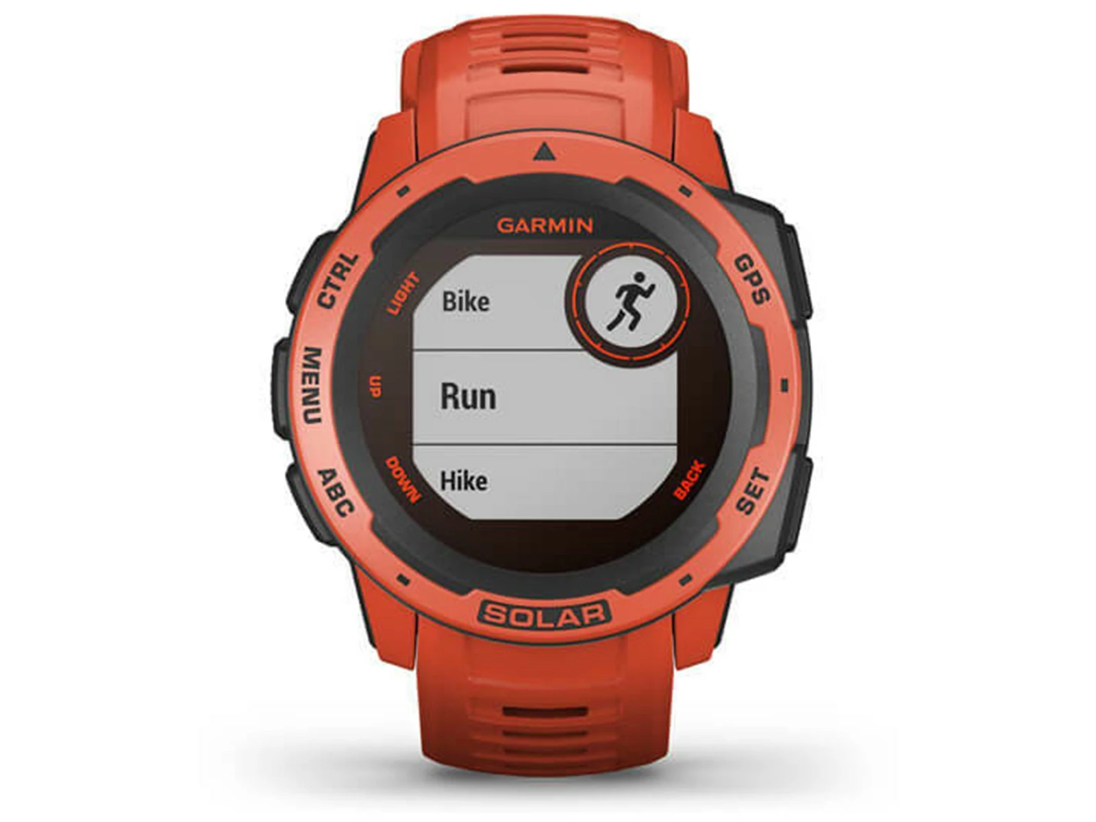 GARMIN Instinct Solar Rouge Feu Standard Edition Montre Connectée GPS 5 GARMIN Instinct Solar Rouge Feu Standard Edition Montre Connectée GPS – Image 5