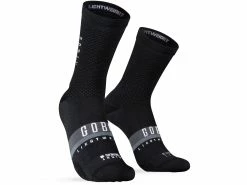 GOBIK Lightweight Unisex Paire De Chaussettes Cycliste Noir