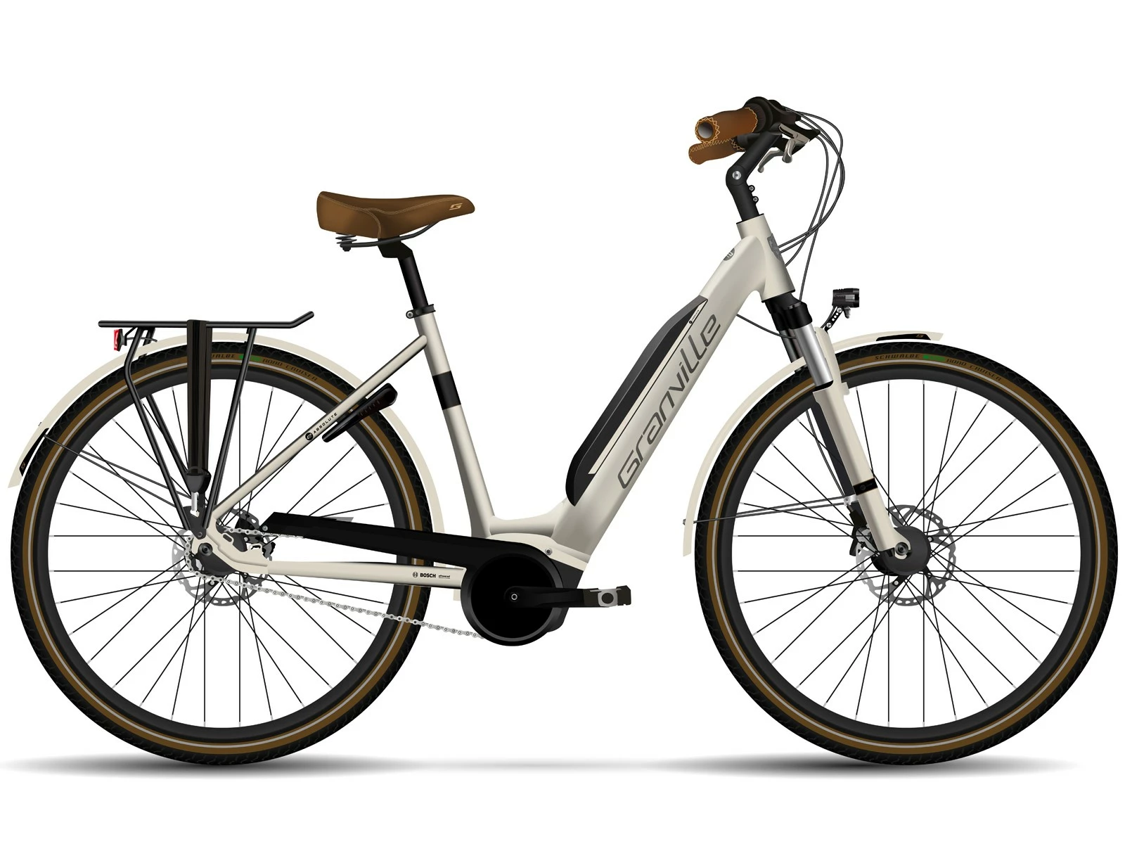 GRANVILLE E-Absolute 34 Bosch Active Line 400WH Pearl Ivory 2023 1 GRANVILLE E-Absolute 34 Bosch Active Line 400WH Pearl Ivory 2023