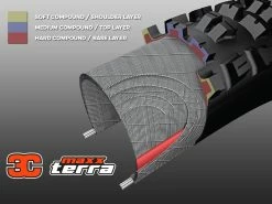 MAXXIS Assegai Pneu Souple 3C MaxxTerra EXO WT TR - 29 X 2,5 Pouces -Pas Cher Vtt Magasin maxxis assegai pneu souple 3c maxxterra exo wt tr 29 x 25 pouces 4