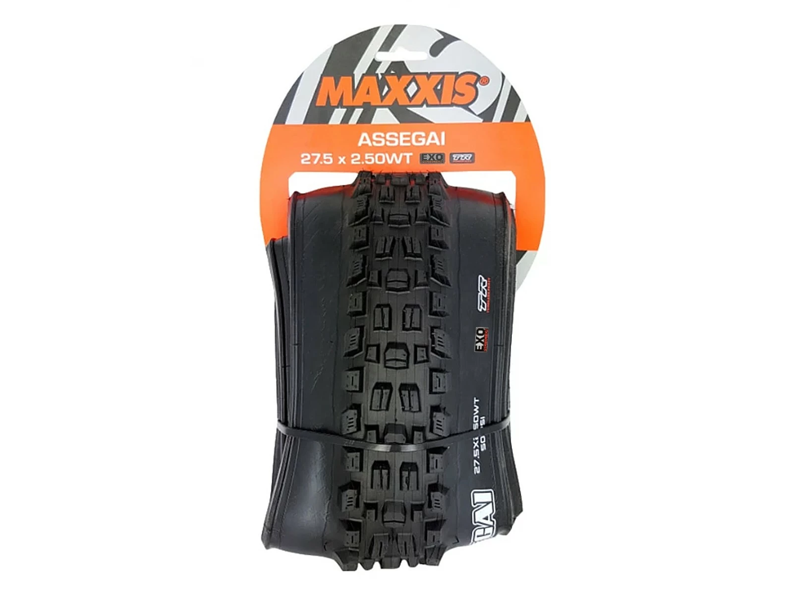 MAXXIS Assegai Pneu Souple Dual Exo WT TR - 27,5 X 2,5 Pouces 5 MAXXIS Assegai Pneu Souple Dual Exo WT TR - 27,5 X 2,5 Pouces – Image 5