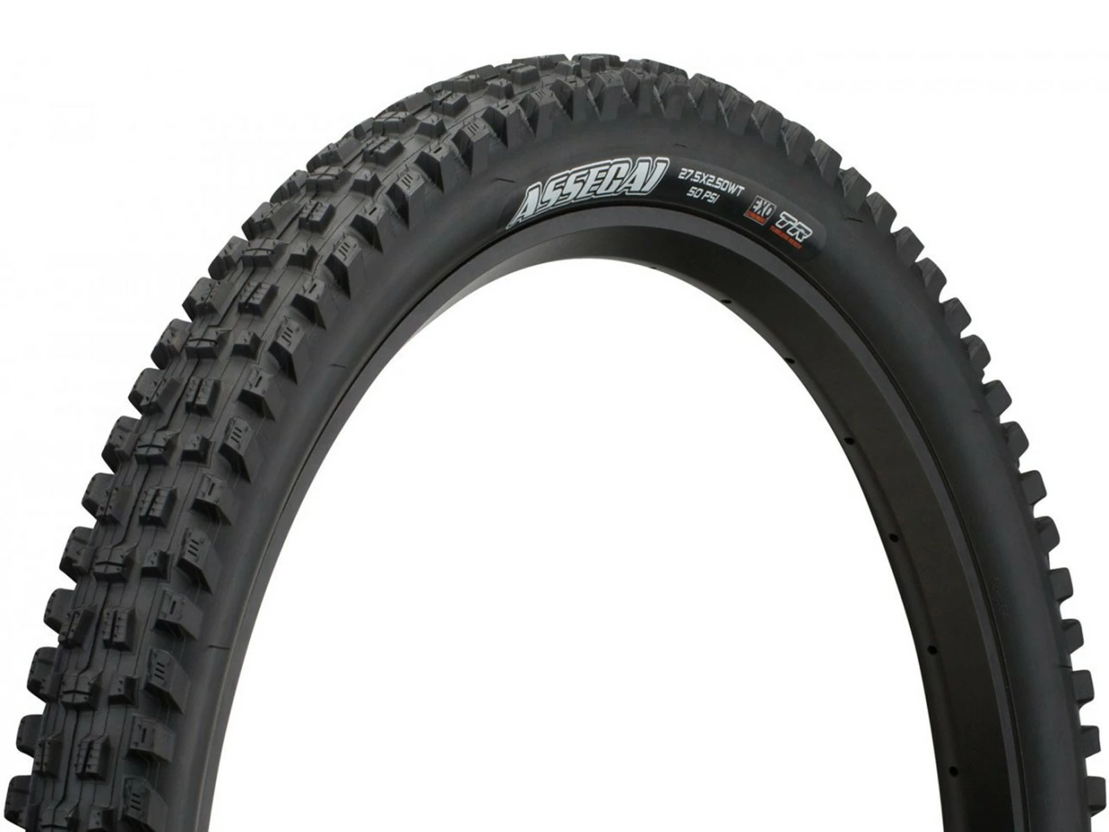 MAXXIS Assegai Pneu Souple Dual Exo WT TR - 27,5 X 2,5 Pouces 1 MAXXIS Assegai Pneu Souple Dual Exo WT TR - 27,5 X 2,5 Pouces