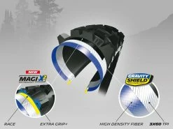 MICHELIN Wild Enduro Rear Competition Line Tubeless Ready - 27.5 X 2,40 Pouces -Pas Cher Vtt Magasin michelin wild enduro rear competition line tubeless ready 275 x 240 pouces 2