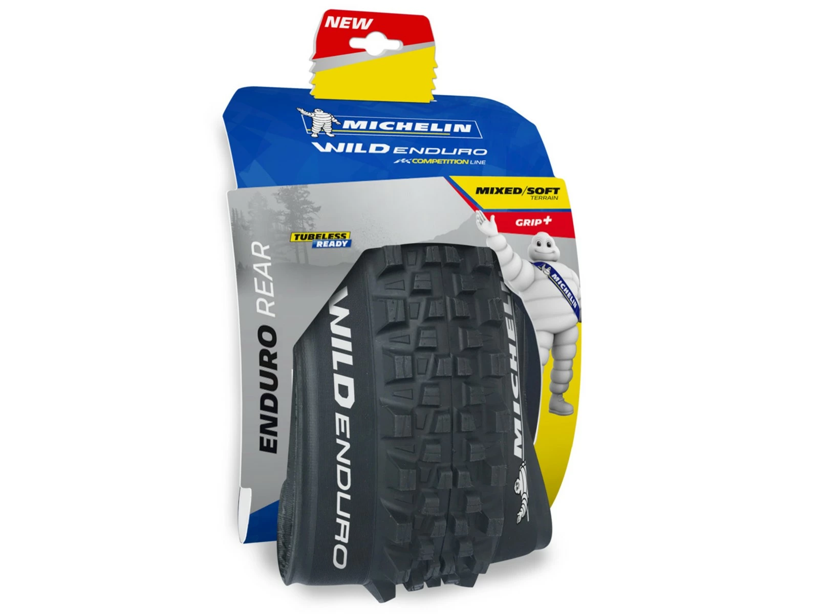 MICHELIN Wild Enduro Rear Pneu Souple Arrière Gum-X 29 X 2,4 Pouces 5 MICHELIN Wild Enduro Rear Pneu Souple Arrière Gum-X 29 X 2,4 Pouces – Image 5