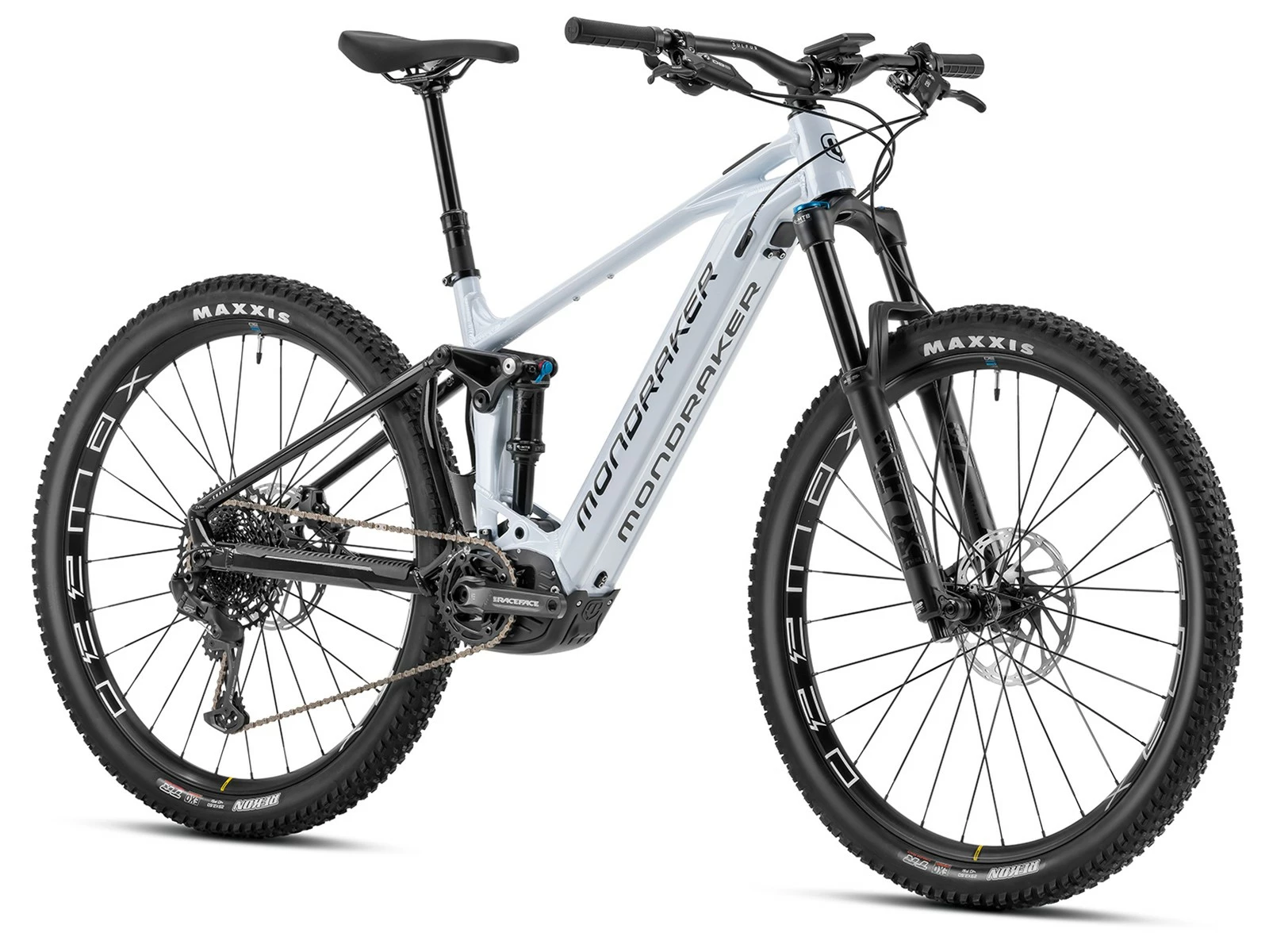 MONDRAKER Chaser R VTTAE White Black 2023 2 MONDRAKER Chaser R VTTAE White Black 2023 – Image 2