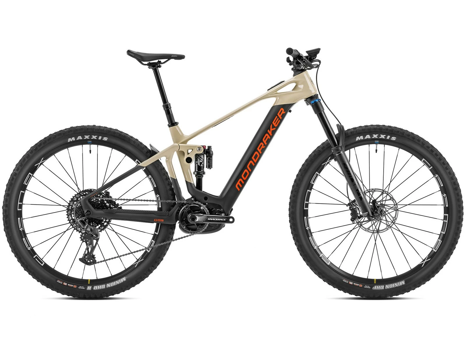 MONDRAKER Crafty Carbon R VTTAE Carbon/grey/orange 2023 1 MONDRAKER Crafty Carbon R VTTAE Carbon/grey/orange 2023