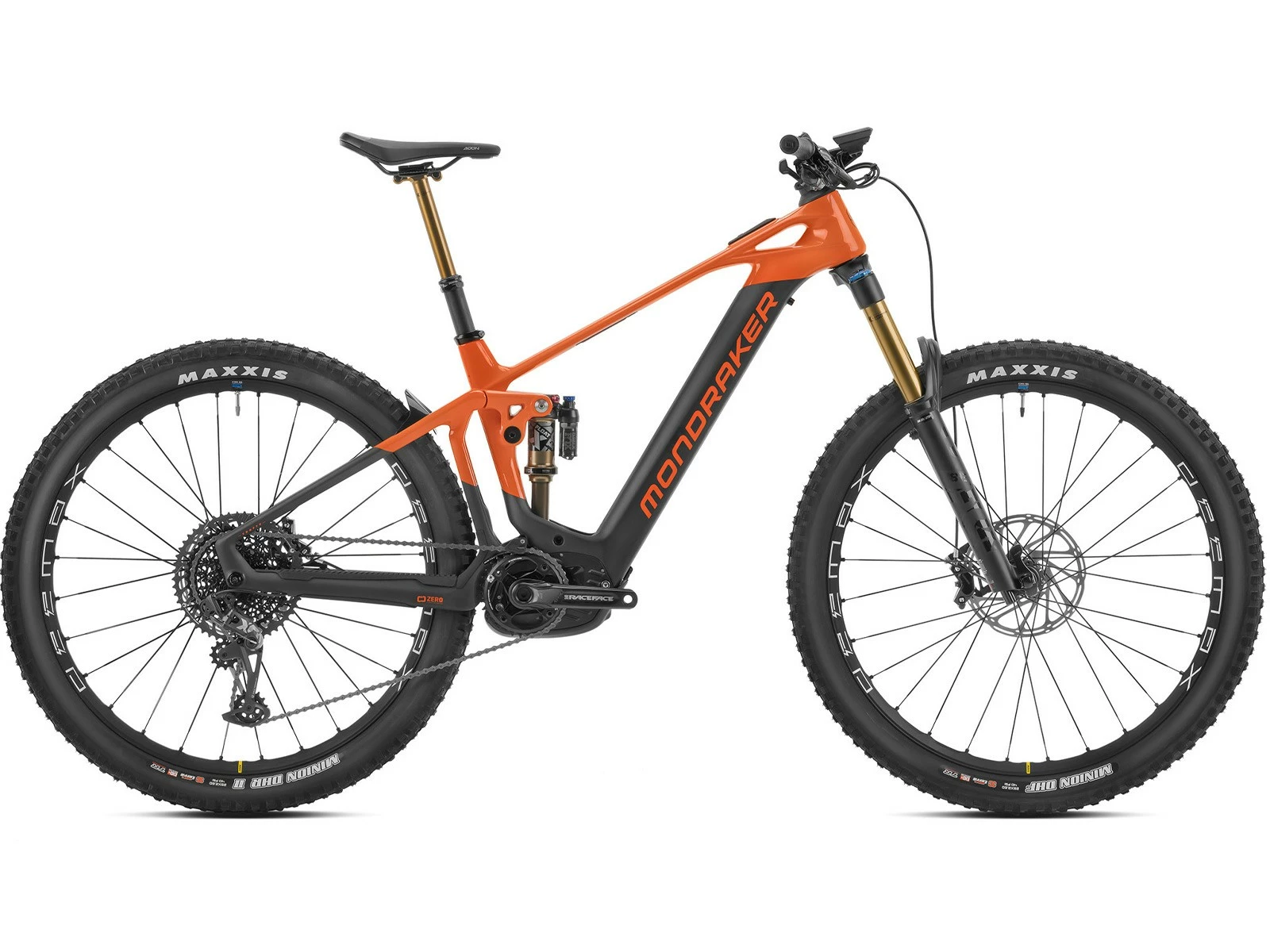 MONDRAKER Crafty Carbon RR VTTAE Carbon/orange 2023 1 MONDRAKER Crafty Carbon RR VTTAE Carbon/orange 2023