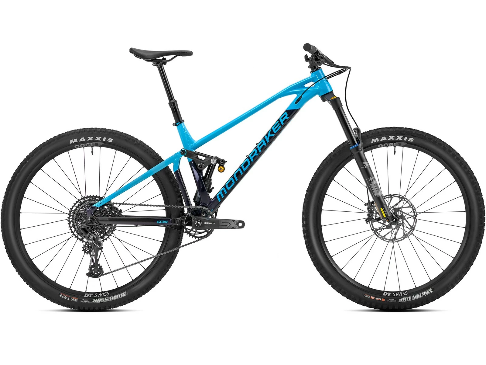 MONDRAKER Foxy R VTT All-Mountain Deep Purple / Light Blue 2023 1 MONDRAKER Foxy R VTT All-Mountain Deep Purple / Light Blue 2023