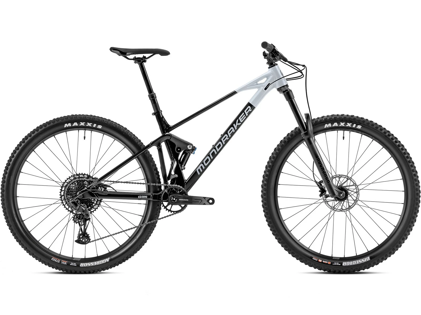 MONDRAKER Raze VTT Trail Black White 2023 1 MONDRAKER Raze VTT Trail Black White 2023