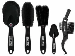 MUC-OFF Brusk Kit Premium 5 Brosses De Nettoyage Vélo