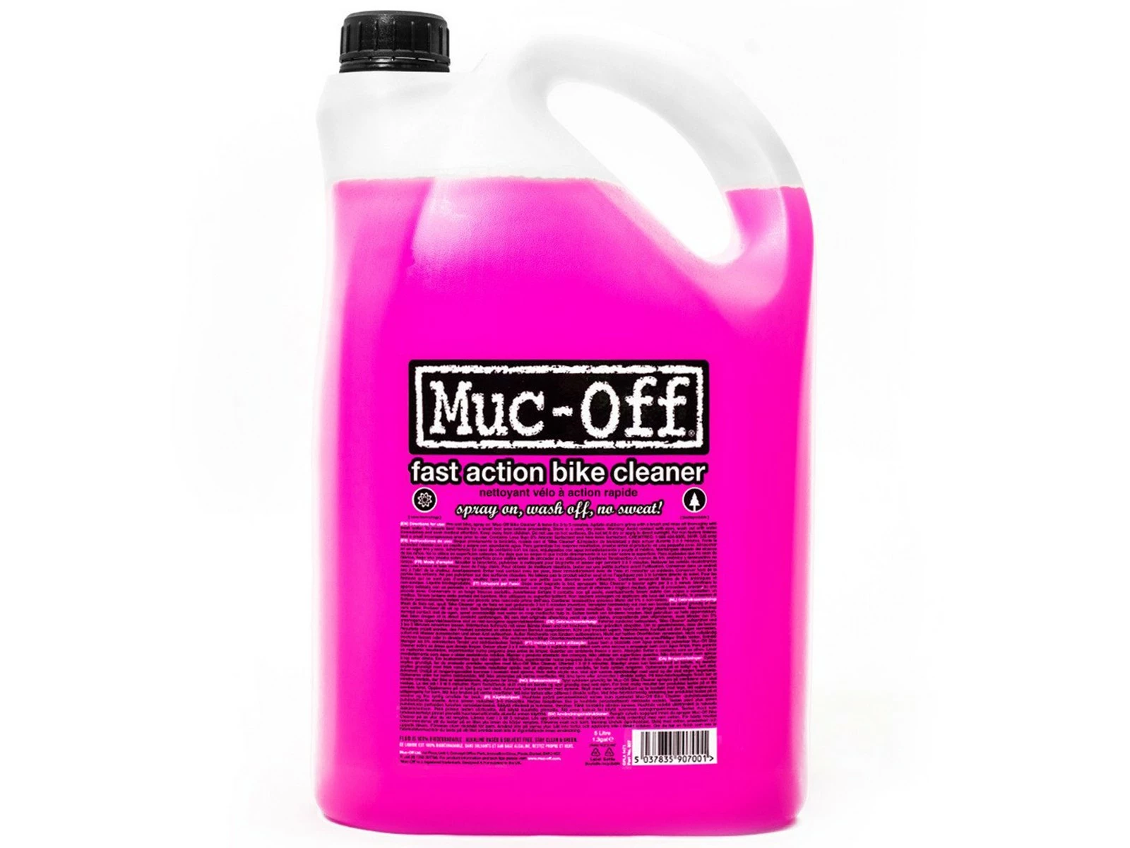 MUC-OFF Nano Tech Nettoyant Instantané Pour Vélo - Bidon 5L 1 MUC-OFF Nano Tech Nettoyant Instantané Pour Vélo - Bidon 5L