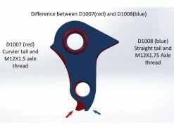 PILO Patte De Dérailleur D1008 Pour Mondraker Dès 2022 -Pas Cher Vtt Magasin pilo patte de derailleur d1008 pour mondraker vtt et vttae 4