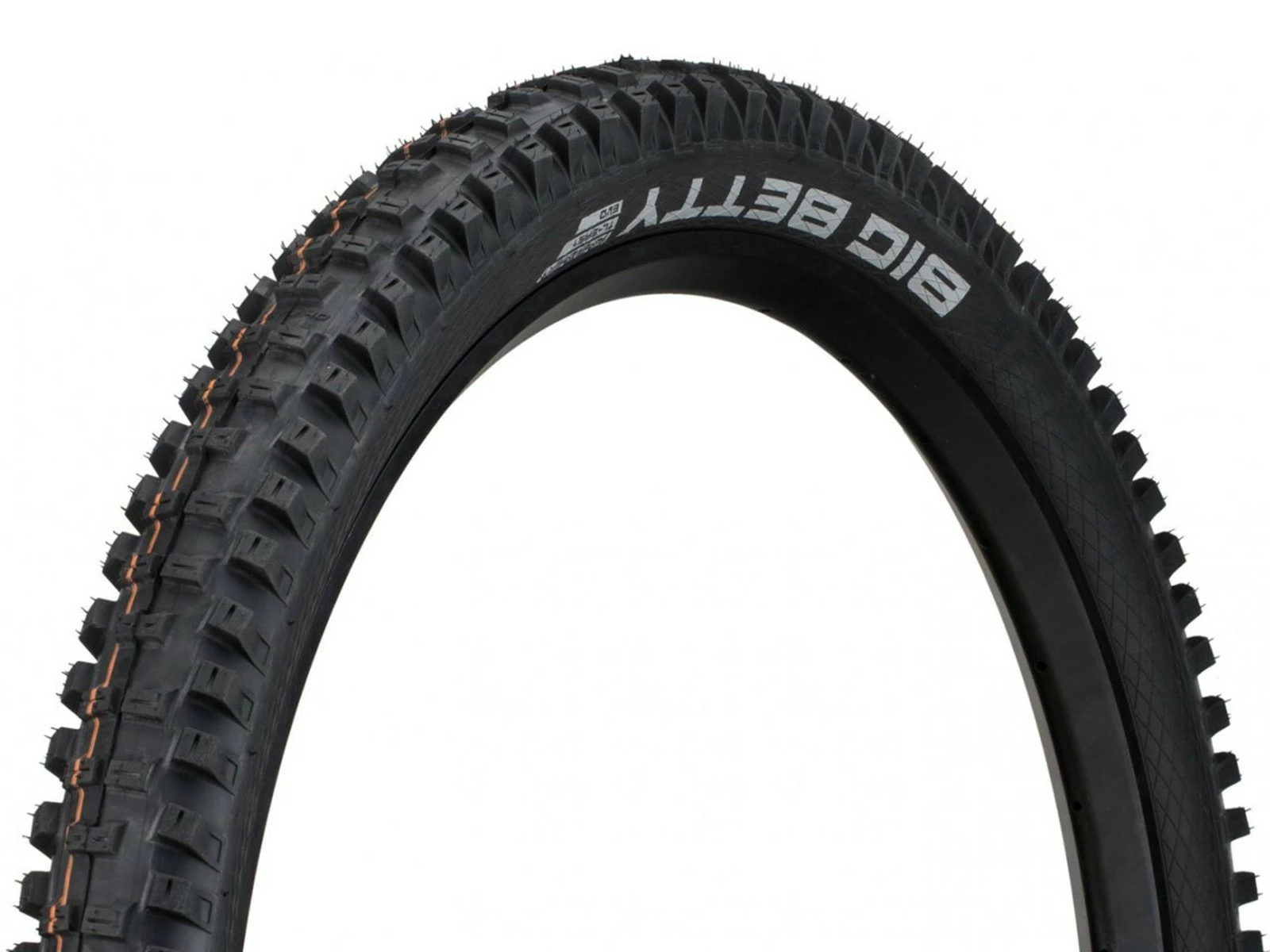 SCHWALBE Big Betty Pneu Souple Evolution Addix Soft Super Gravity - 27,5 X 2,4 Pouces 1 SCHWALBE Big Betty Pneu Souple Evolution Addix Soft Super Gravity - 27,5 X 2,4 Pouces