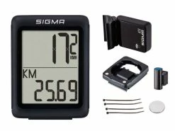 SIGMA Compteur BC 5.0 WL Sans Fil Noir ( 5 Fonctions) -Pas Cher Vtt Magasin sigma compteur bc 50 wl sans fil noir 5 fonctions 4