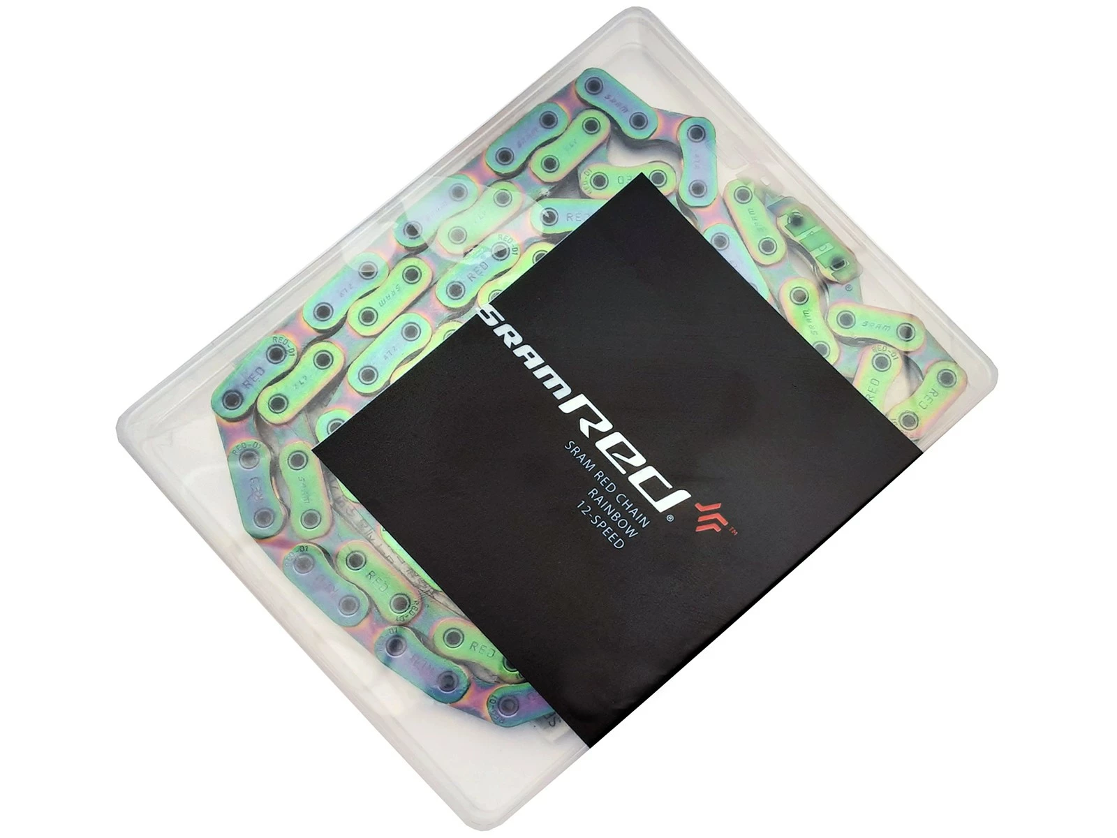 SRAM Chaîne 12v RED Rainbow 114 Maillons 1 SRAM Chaîne 12v RED Rainbow 114 Maillons