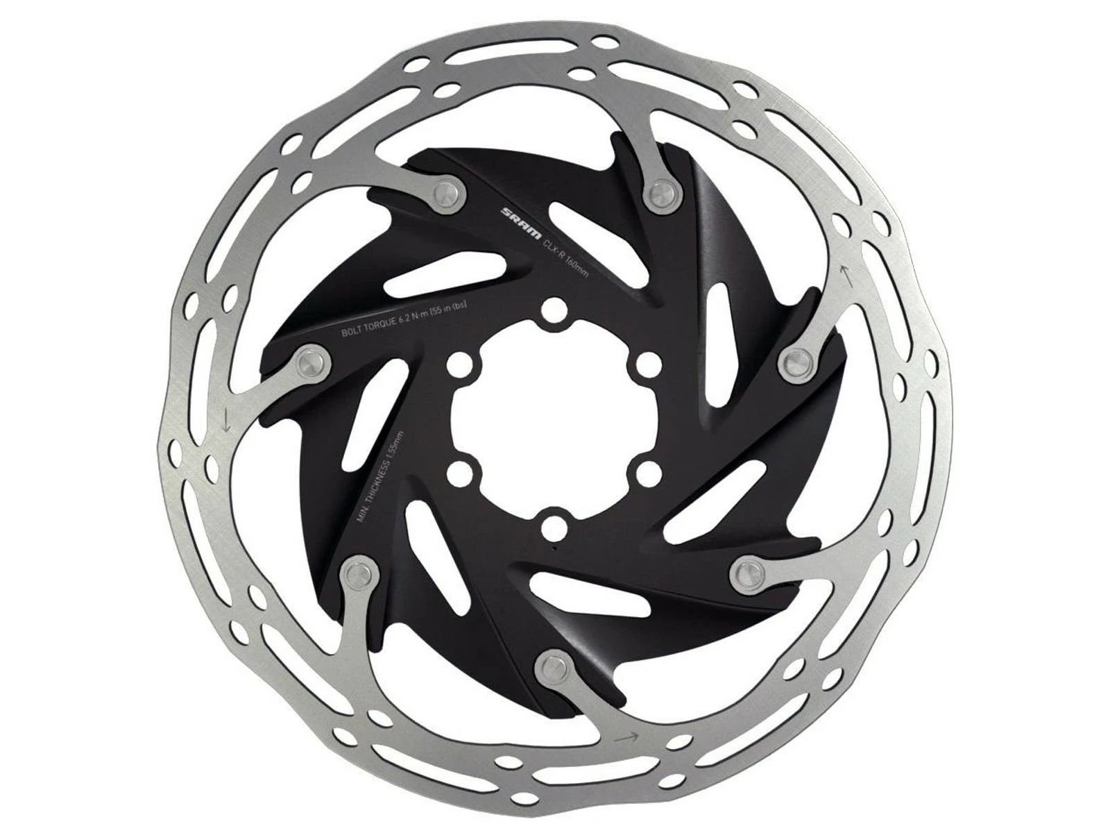 SRAM Disque CenterLine XR 6 Trous 140mm 160mm 1 SRAM Disque CenterLine XR 6 Trous 140mm 160mm