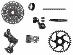 SRAM Groupe Complet X0 T-TYPE Eagle Bosch E-VTT 104 BCD 12v 36 Dents 10-52