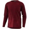 TROY LEE DESIGNS Skyline Air LS Maillot Manche Longue Rouge