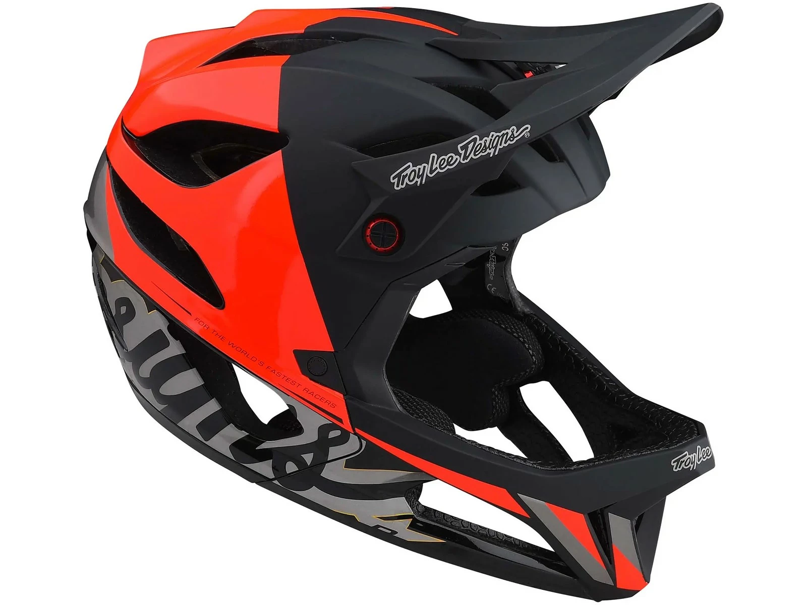 TROY LEE DESIGNS Stage MIPS Nova Casque VTT Glow Red 6 TROY LEE DESIGNS Stage MIPS Nova Casque VTT Glow Red – Image 6