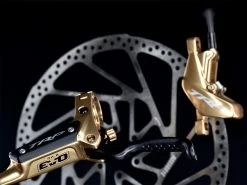 TRP Levier Frein Droit + étrier DH-R Evo Gold HD-M846 -Pas Cher Vtt Magasin trp levier frein droit etrier dh r evo gold hd m846 2